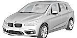 BMW F45 U0868 Fault Code